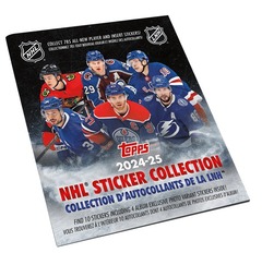 2024-25 Topps NHL Hockey Sticker Collection Album